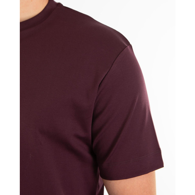 Valenza Heren interlock supima t-shirt rood 1001-18 large