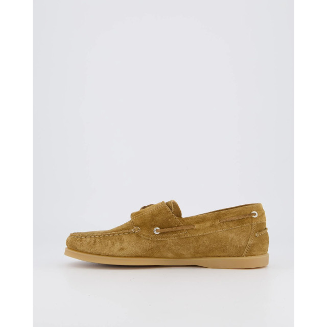 Gibaldi Heren suede boatshoe 614-brown large