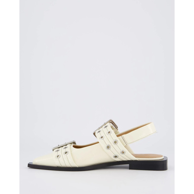 Ganni Dames chunky buckle ballerina S2842-135 large