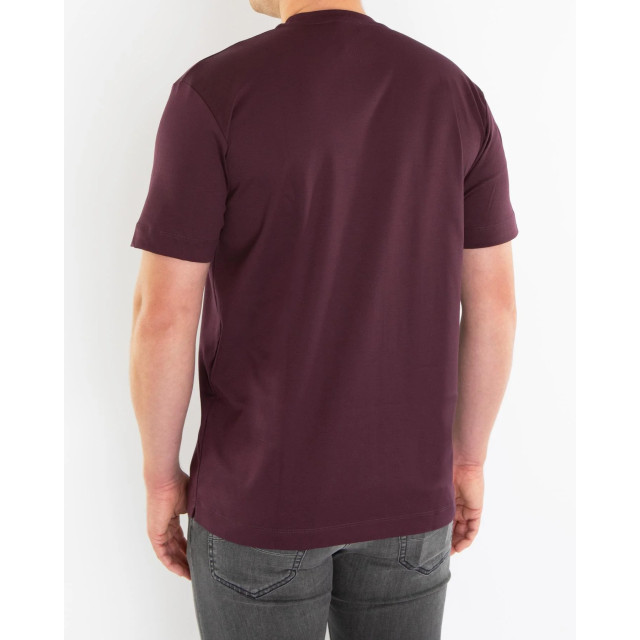 Valenza Heren interlock supima t-shirt rood 1001-18 large
