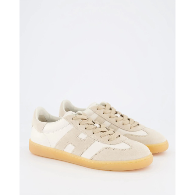 Hogan Dames cool sneaker /beige HXW6470FB60N1M-0CAS large