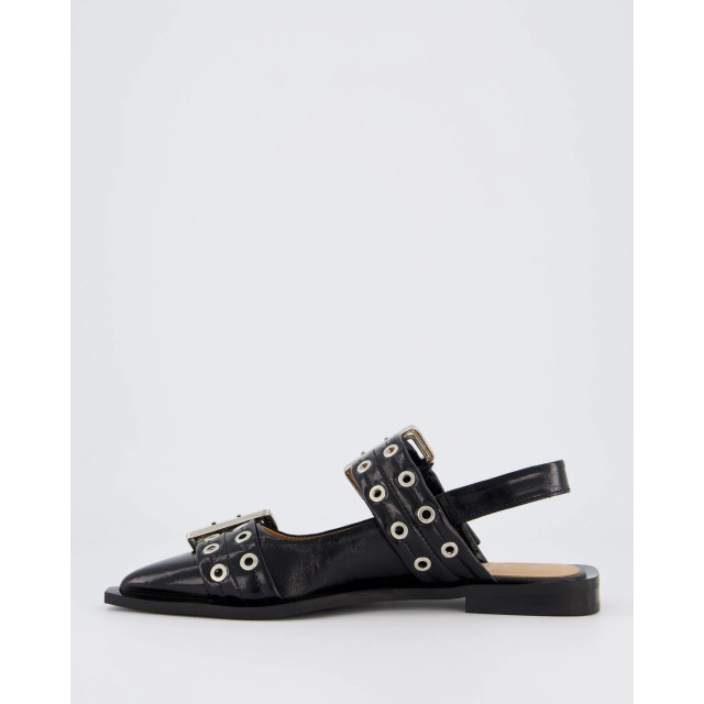Ganni Dames chunky buckle ballerina S2730-99 large