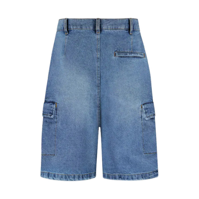 Flaneur Homme Heren cargo shorts jeans F15132-Blue large