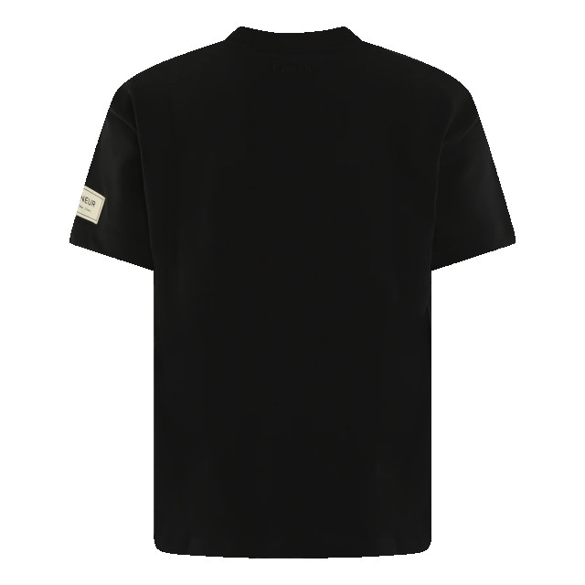 Flaneur Homme Heren atelier t-shirt FNOS8010-Black large
