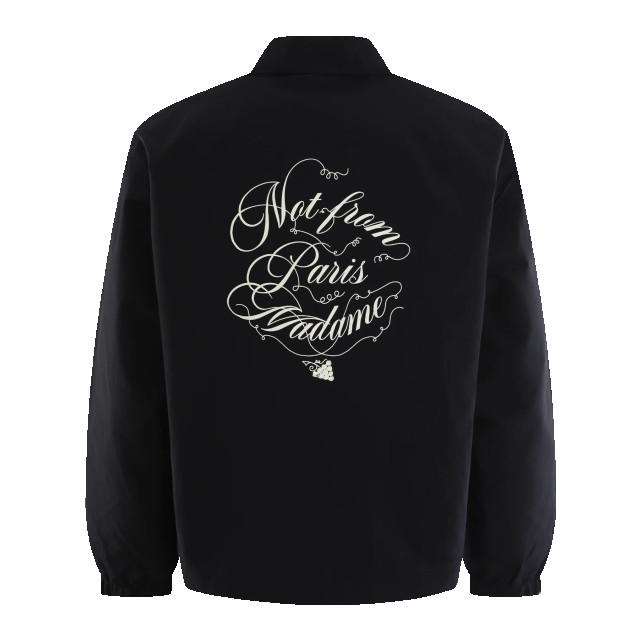 Drole De Monsieur Heren la veste slogan vignes F-Jt209-Pa012-Navy large
