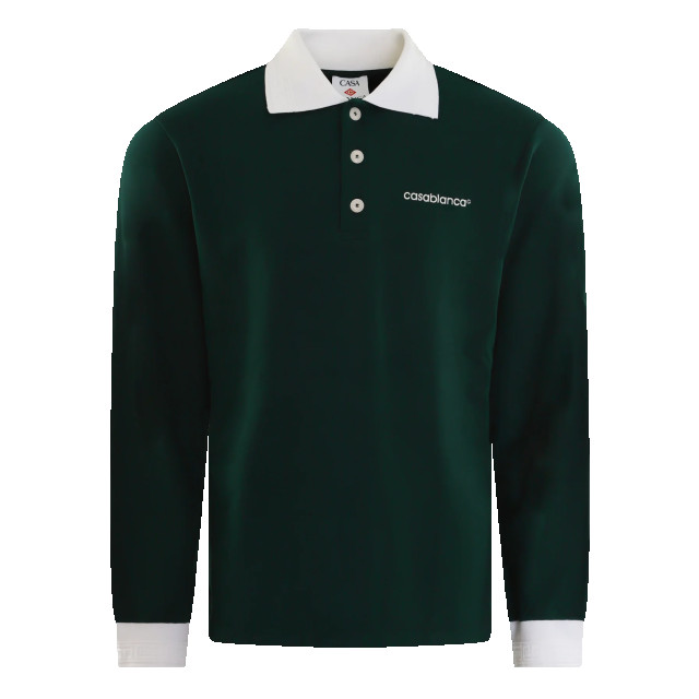 Casablanca Heren viscose polo MPS25-JTP-270-01-270 large