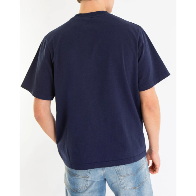 Bram's Fruit Heren mum's script logo t 773-Navy large