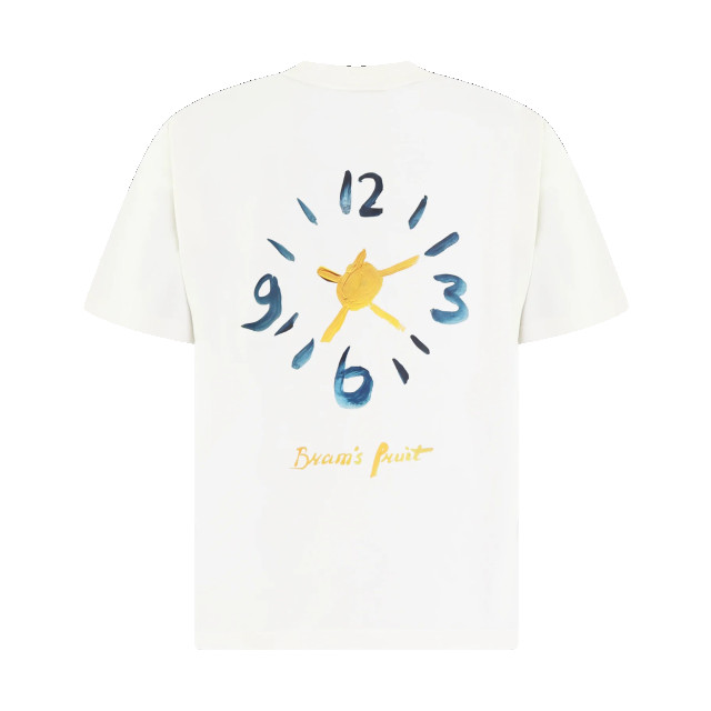 Bram's Fruit Heren clock acrylic t 689-White large