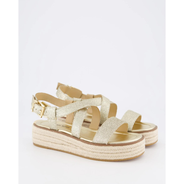 Michael Kors Dames lynn sandaal goud 40S5LYFS1M-Pale Gold large