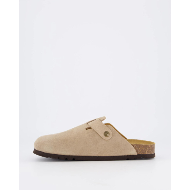 Scholl Heren olivier pantoffel dark F300832361-Dark Beige large