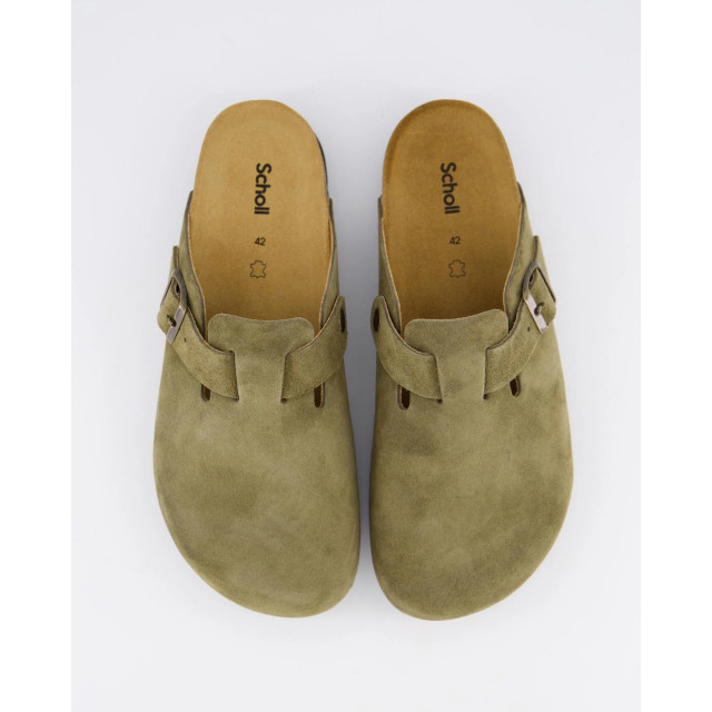 Scholl Heren olivier pantoffel khaki F300831147-Khaki large