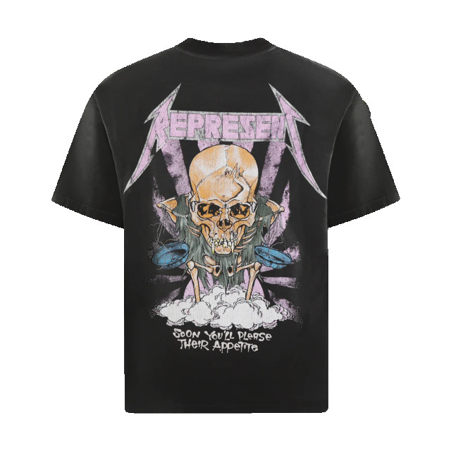 Represent Heren metallic justice t-shirt MLM4352-230 large