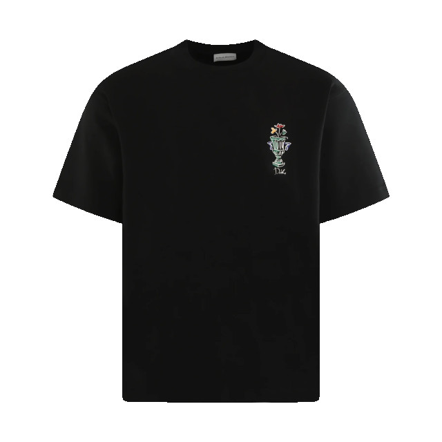 Drole De Monsieur Heren le t-shirt vase T-TS225-C0002-Black large