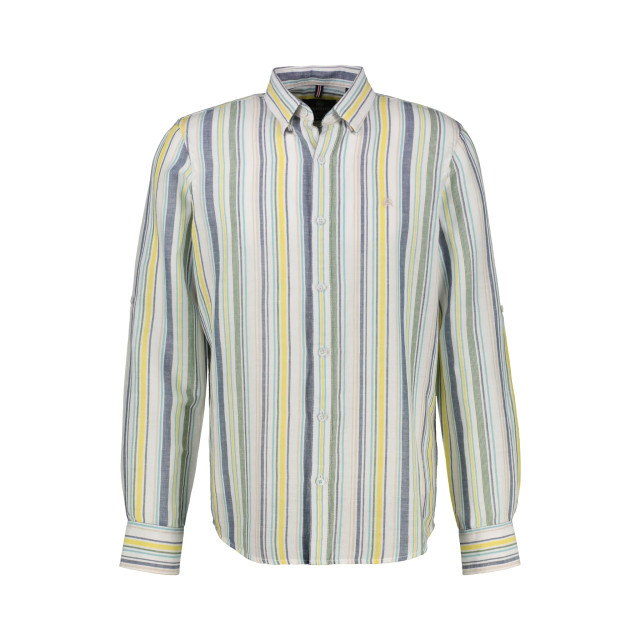 Lerros Heren overhemd 2531413 100 white Lerros Overhemd 2531413 100White large