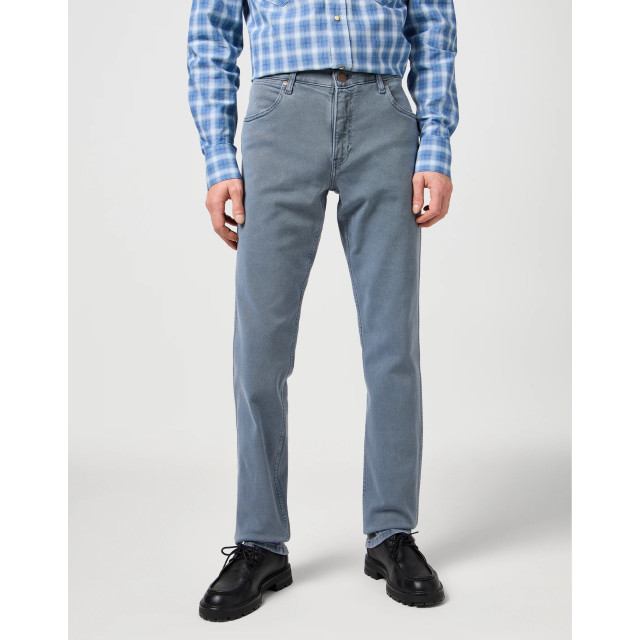 Wrangler Greensboro heren regular-fit jeans dusty blue WRANGLER 112362404 Greensboro DustyBlue large