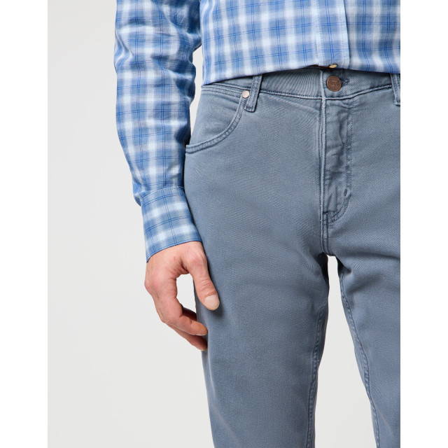 Wrangler Greensboro heren regular-fit jeans dusty blue WRANGLER 112362404 Greensboro DustyBlue large