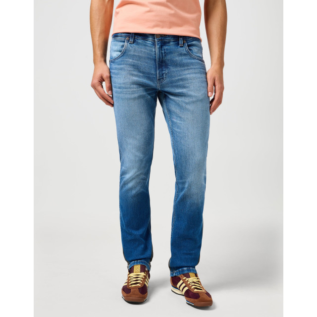 Wrangler Greensboro heren regular-fit jeans mid authentic wash Greensboro 112362443 MidAuthenticWash large