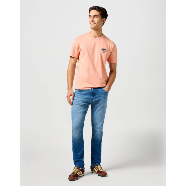 Wrangler Greensboro heren regular-fit jeans mid authentic wash Greensboro 112362443 MidAuthenticWash large