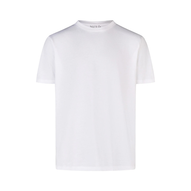 Phil & Co Heren ondershirt katoen t-shirt ronde hals 2-pack PH-TS-1 large