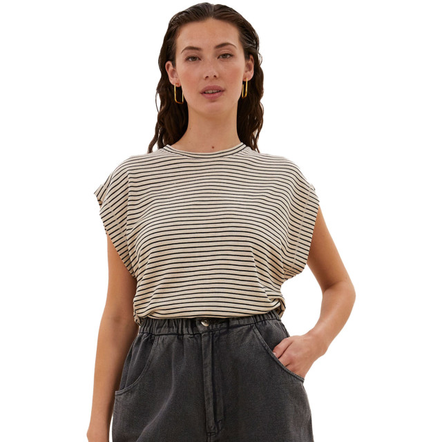 By-Bar Amsterdam Mason small stripe top black 2511015-971 large