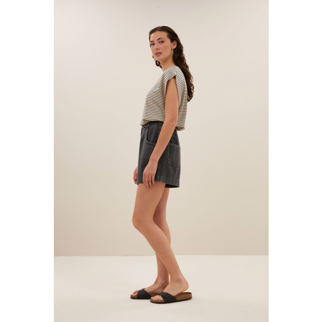 By-Bar Amsterdam Mason small stripe top black 2511015-971 large