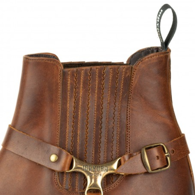 Mayura Boots Biker westernlaars 24-pull grass castaño 24-PULL GRASS CASTAÑO large