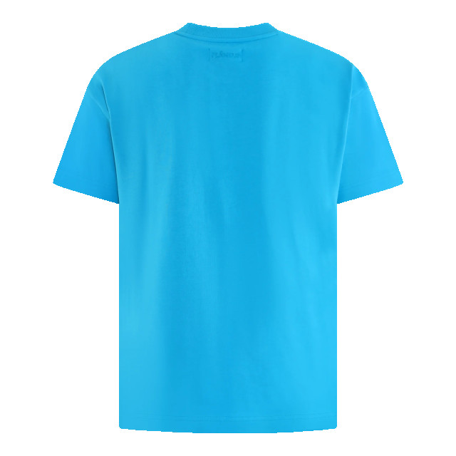 Flaneur Homme Heren tonal logo t-shirt F15084-Blauw large