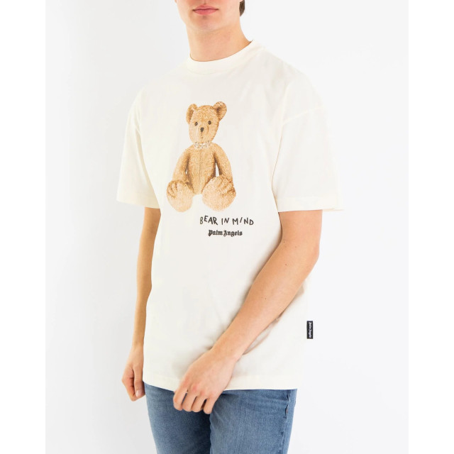 Palm Angels Heren bear in mind t-shirt PMAA001F24JER010-0360 large
