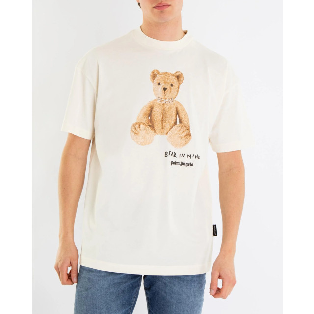 Palm Angels Heren bear in mind t-shirt PMAA001F24JER010-0360 large