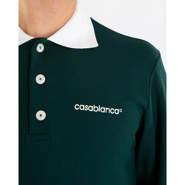Casablanca Heren viscose polo MPS25-JTP-270-01-270 large