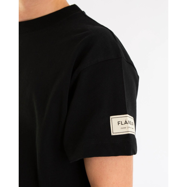 Flaneur Homme Heren atelier t-shirt FNOS8010-Black large