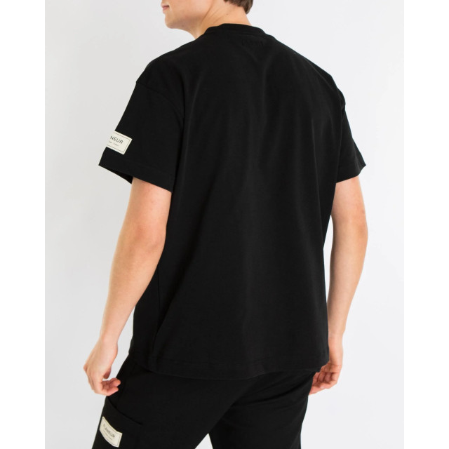 Flaneur Homme Heren atelier t-shirt FNOS8010-Black large