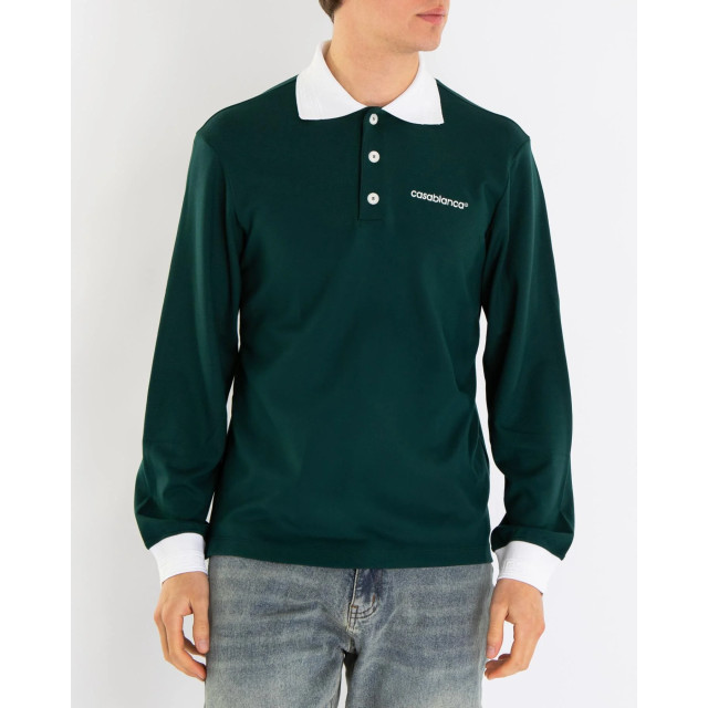 Casablanca Heren viscose polo MPS25-JTP-270-01-270 large