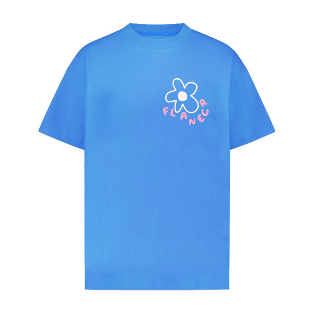 Flaneur Homme Heren blossom t-shirt F15121-Blue large