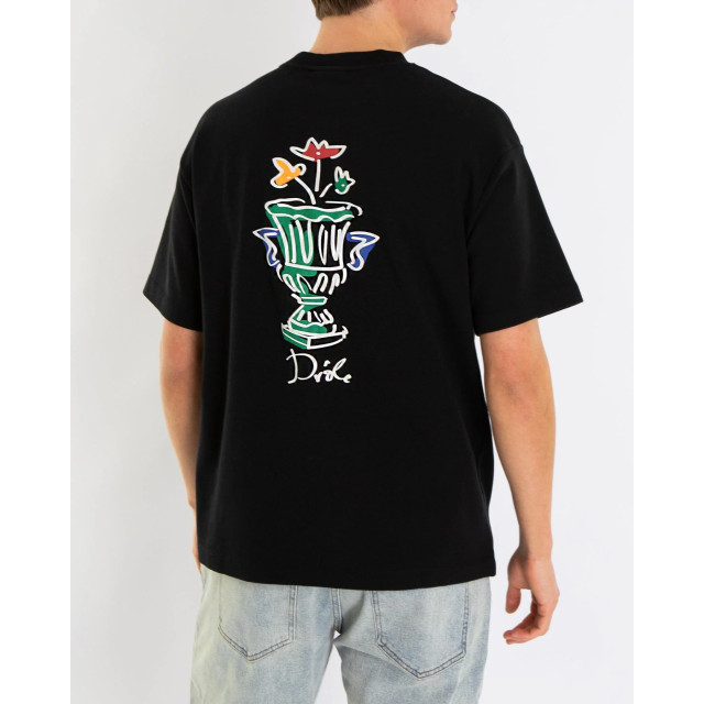 Drole De Monsieur Heren le t-shirt vase T-TS225-C0002-Black large