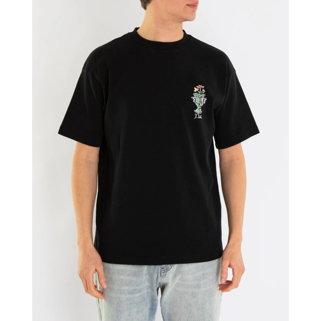 Drole De Monsieur Heren le t-shirt vase T-TS225-C0002-Black large
