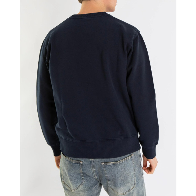 Olaf Hussein Heren sans embro crewneck M200204-Navy large