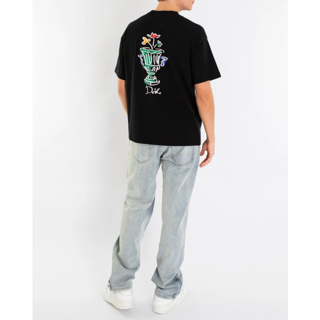 Drole De Monsieur Heren le t-shirt vase T-TS225-C0002-Black large