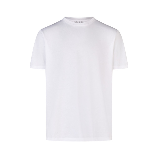 Phil & Co Heren ondershirt katoen t-shirt ronde hals 2-pack PH-TS-1 large