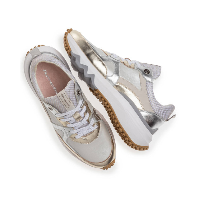 Floris van Bommel Floris van Bommel Sneakers SFW-10111 CURVI Sneakers Zilver Floris van Bommel Sneakers SFW-10111 CURVI large