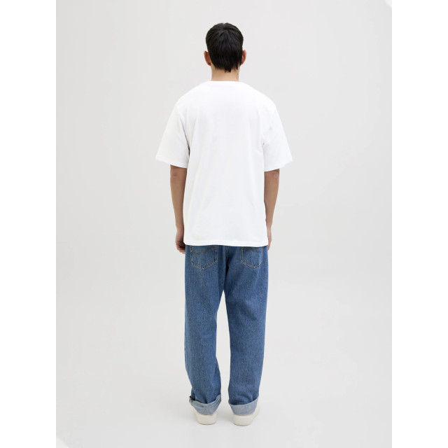 Jack & Jones Heren t-shirt jjhugo ronde hals effen 5-pack 12284199-4835912 large