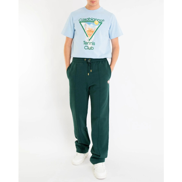 Casablanca Heren patch open hem jogger MPS25-JTR-051-01-Green large