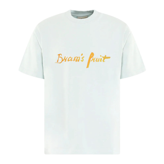 Bram's Fruit Heren mum's script logo t 774-Light Blue large