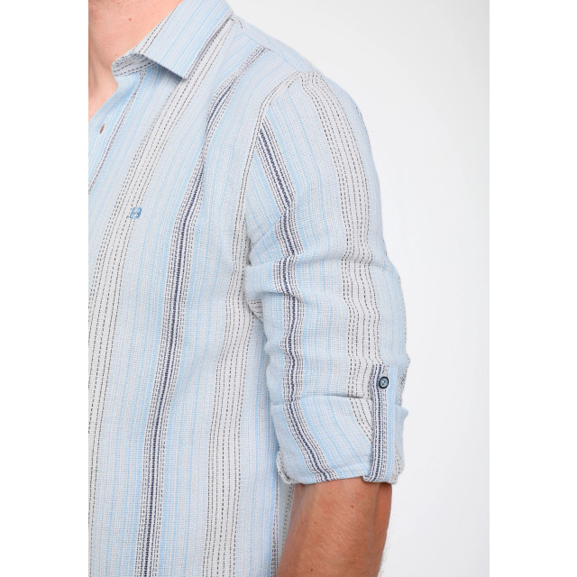 Gabbiano Heren overhemd 335547 4001 bright blue Gabbiano Overhemd 335547 4001BrightBlue large