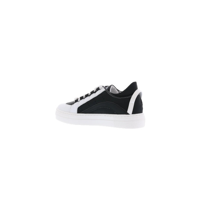 Dsquared2 Kids 551 box sole sneakers lace up 67071-VAR.08-WHITE/BLACK large