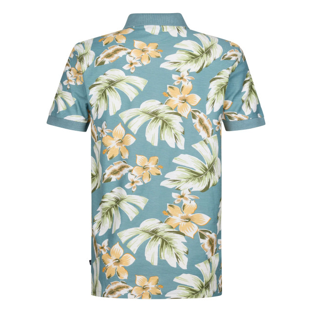 Petrol Industries Heren polo m-1050-pol908 5188 ocean Petrol M 1050 POL908 5188Ocean large