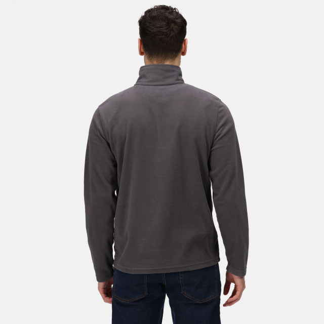 Regatta Heren micro zip neck fleece top UTLT368_sealgrey large