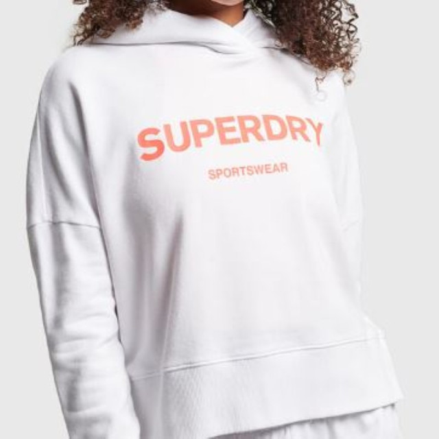 Superdry Core sport crop box hood w2011829a-01c SUPERDRY Core Sport Crop Box Hood w2011829a-01c large