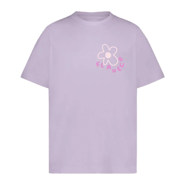 Flaneur Homme Heren blossom t-shirt F15145-Paars large