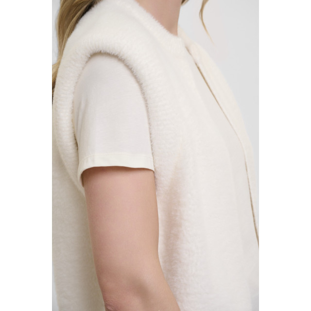 Rino & Pelle Short waistcoat off-white 4249.02.0022 large